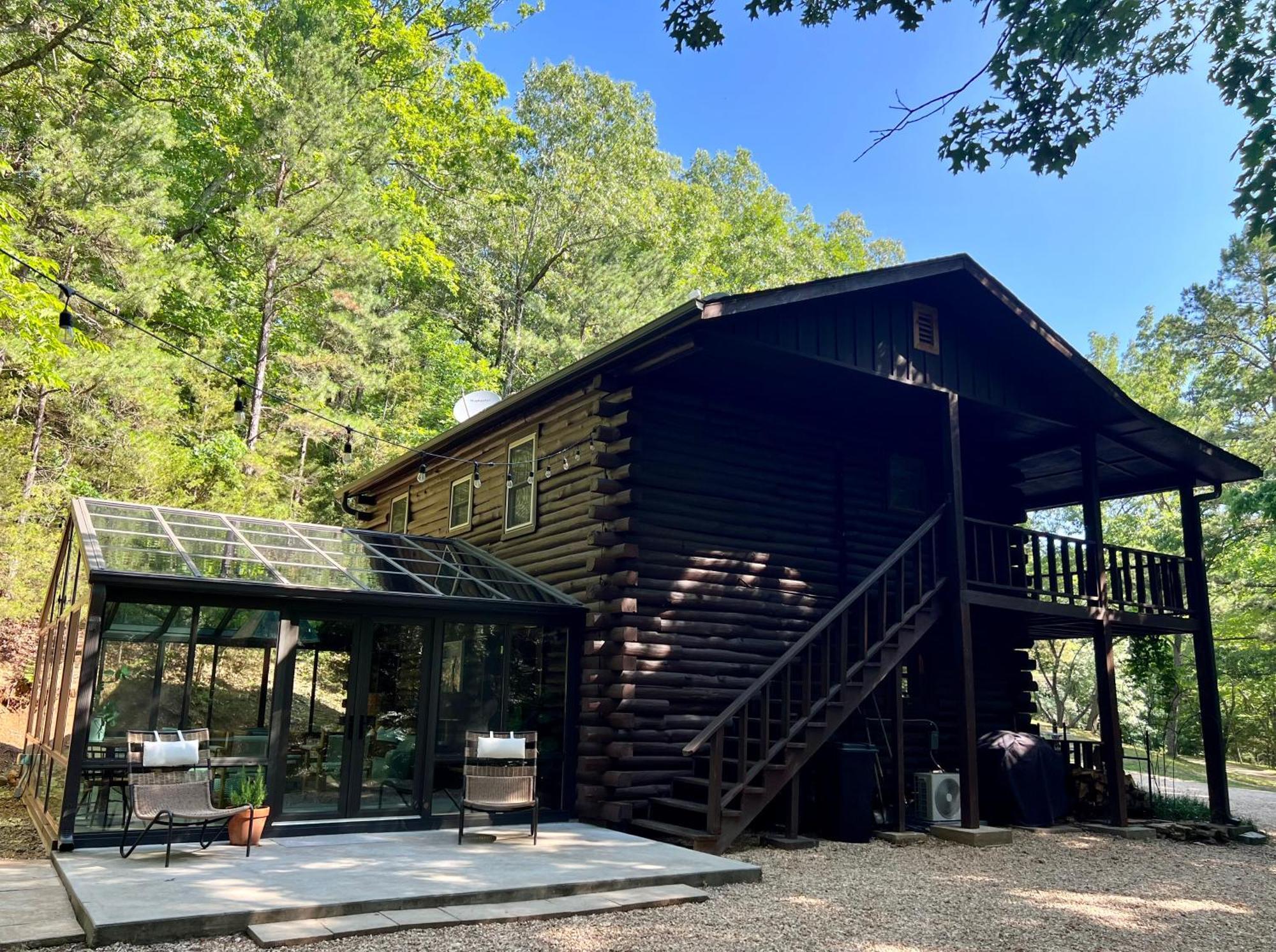 Glass Cabin Eureka Springs Bagian luar foto