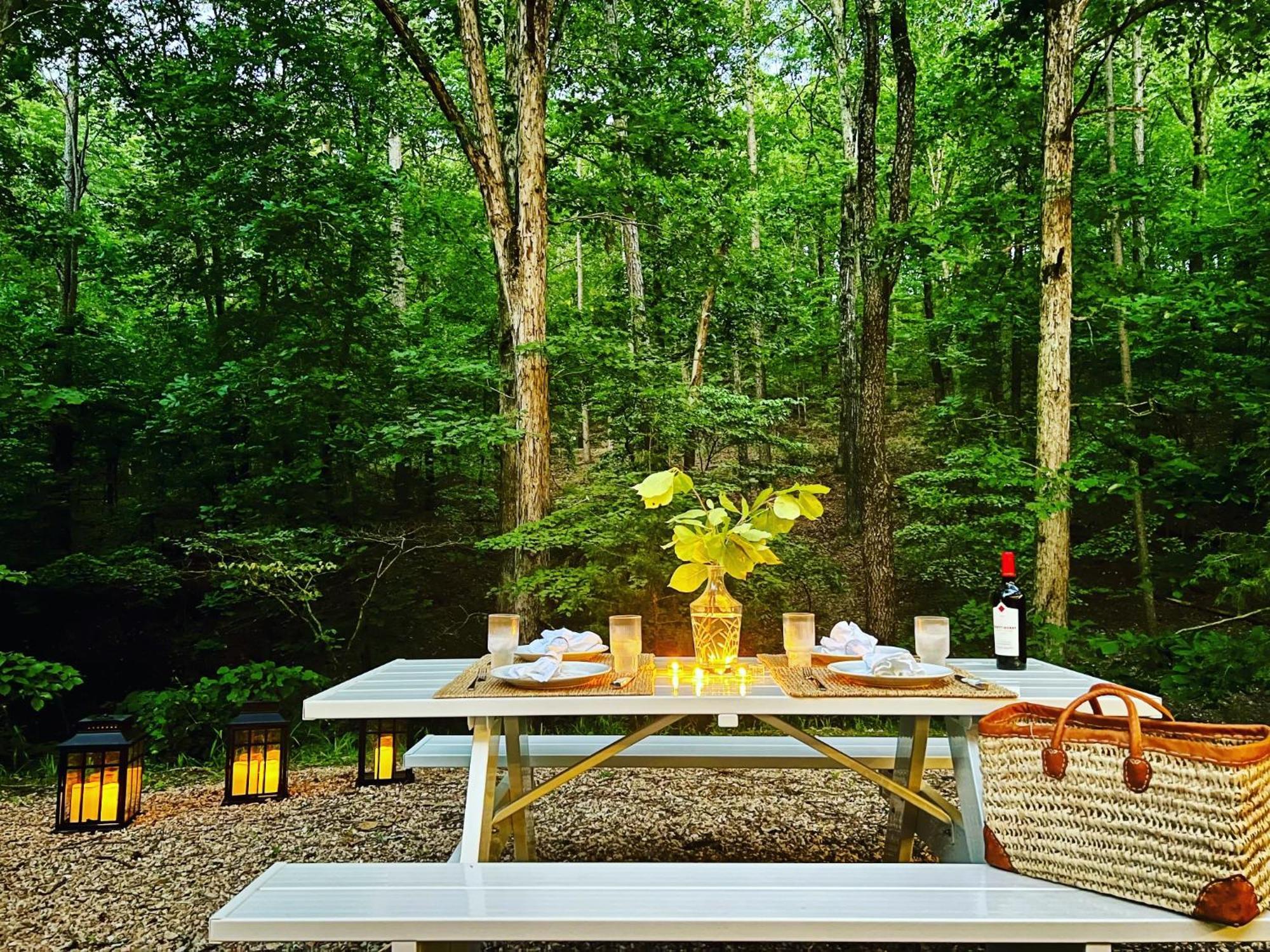 Glass Cabin Eureka Springs Bagian luar foto